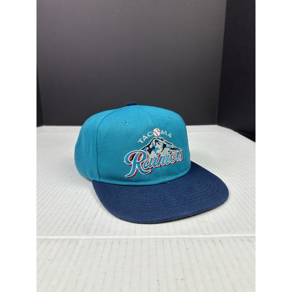 Tacoma Rainiers Hat Cap Snap Back Mens One Size Green Melonwear Y2K Minor League